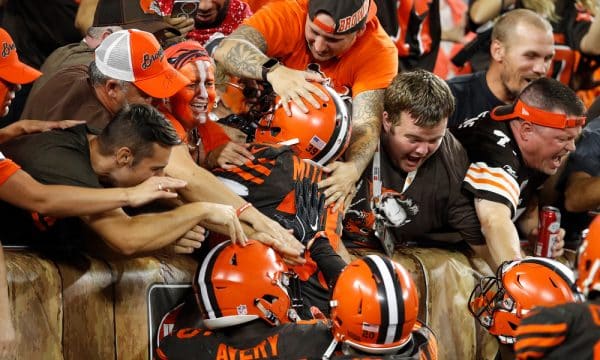 Cleveland Browns fans USA TODAY