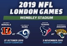 NFL i London. Kom med til en superpris!