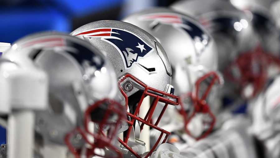 Patriots helmets