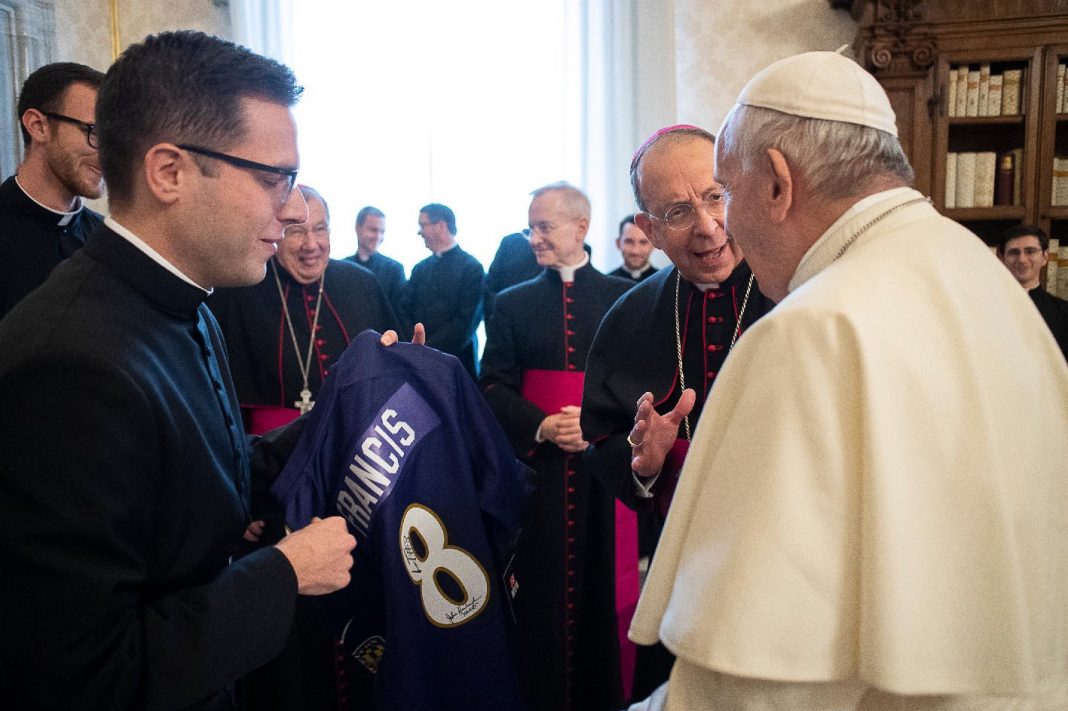 Pope Francis Lamar Jackson