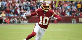 Redskins fritstiller dyr receiver