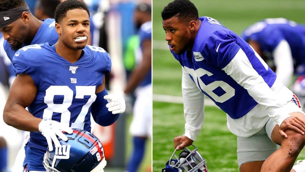 Saquon Barkley Sterling Shepard