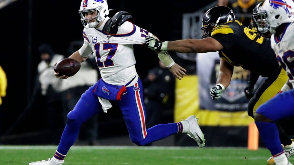 Josh Allen Bills vs. Steelers