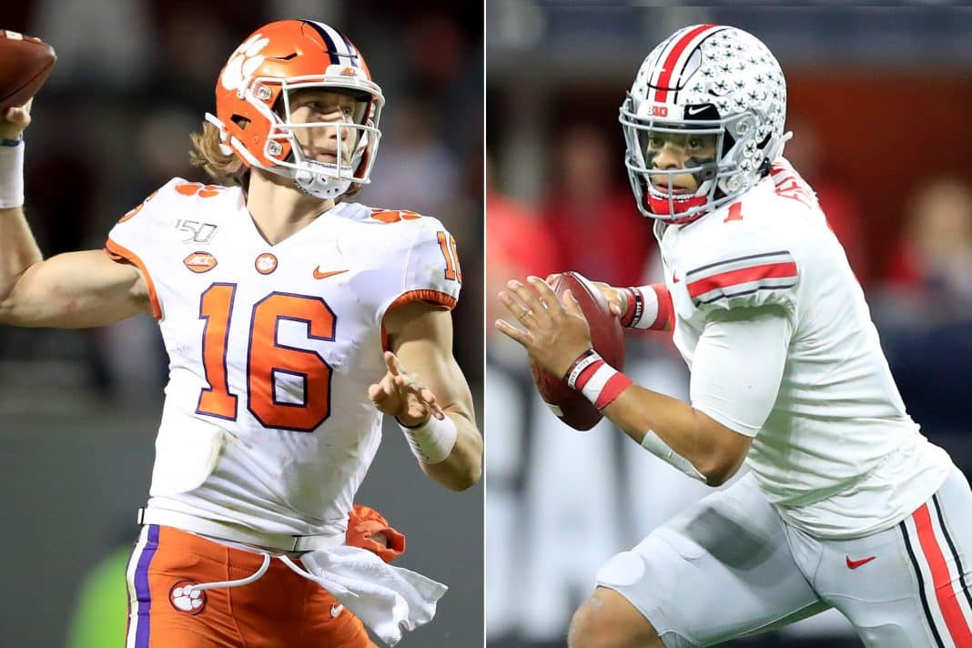 Trevor Lawrence Justin Fields