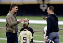 Rørende video: Brees og Brady i varm afsked