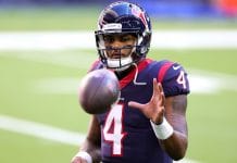 Deshaun Watson tilbage på træningsbanen