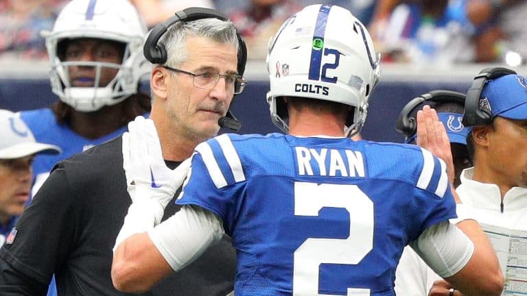 Colts fyrer Frank Reich