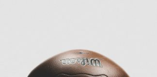 football ball on the white surface
