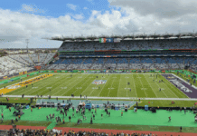 Croke Park, Foto: Claus Elming, Gul Klud