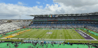 Croke Park, Foto: Claus Elming, Gul Klud