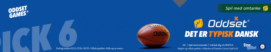 Spil med i Pick6 hos Danske Spil