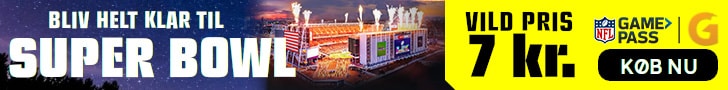 NFL GamePass til 7 kr