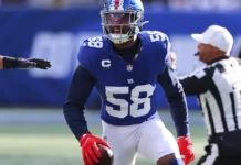 Giants fyrer holdkaptajn