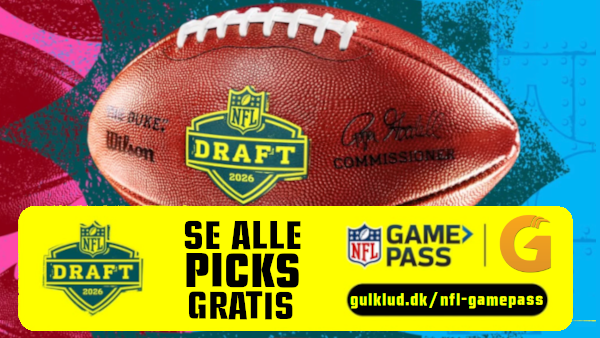 Se NFL draften gratis.