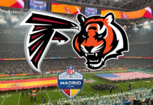 Buenos Dias. Kom med til Falcons-Bengals i Madrid