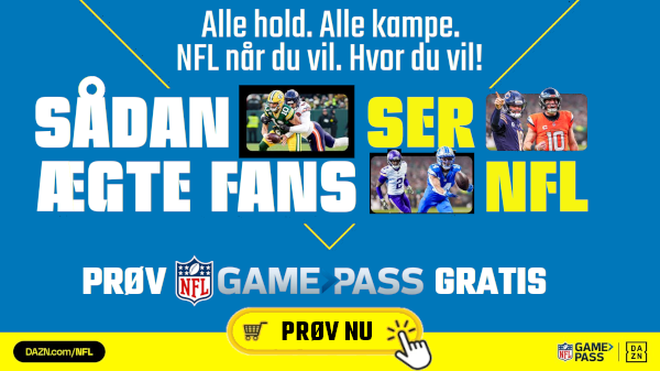 Prøv NFL GamePass gratis