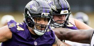 Skaderne vælter ned over Ravens’ centerposition